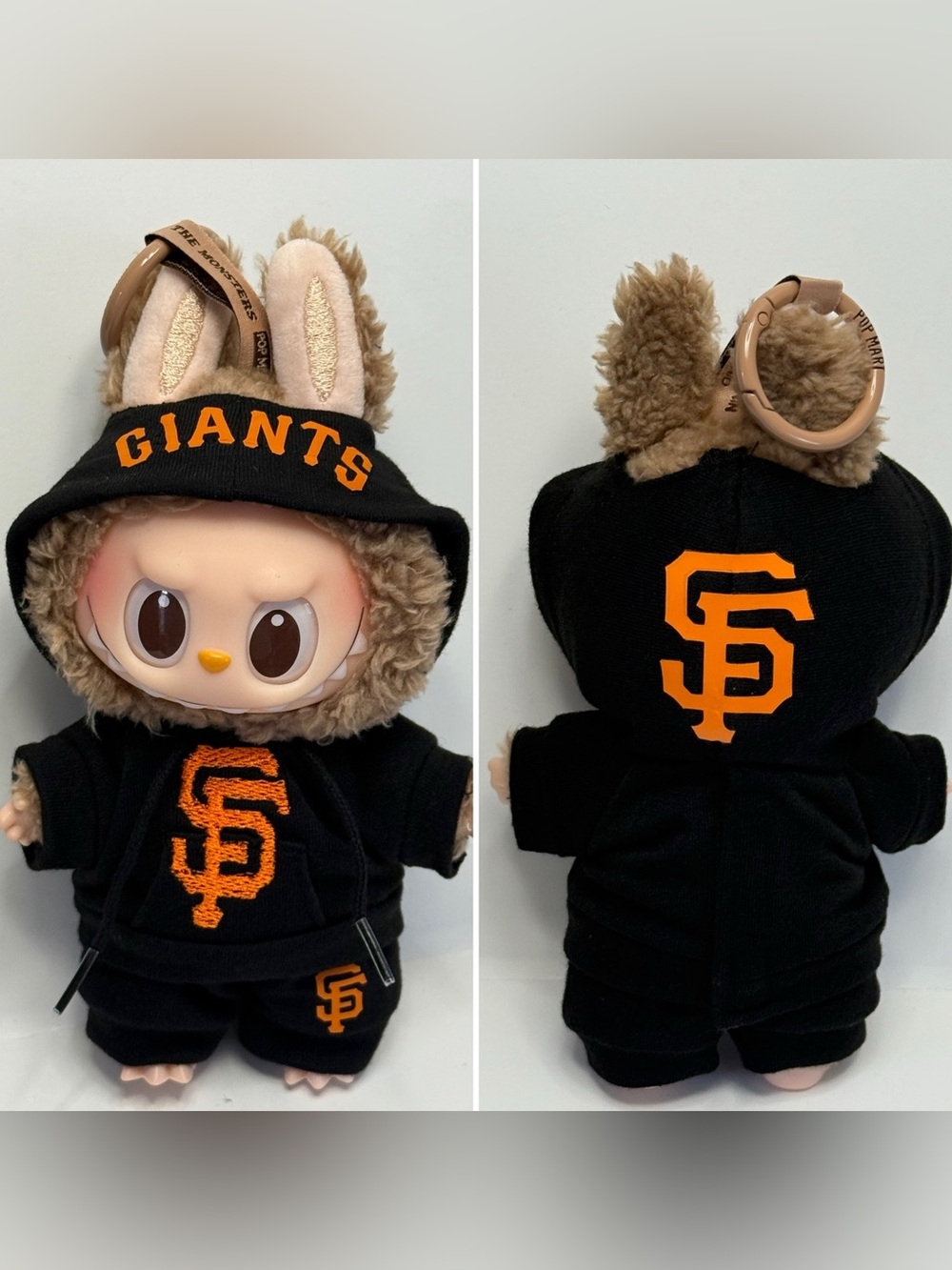 Giants Labubu 2pc outfit San Francisco SF